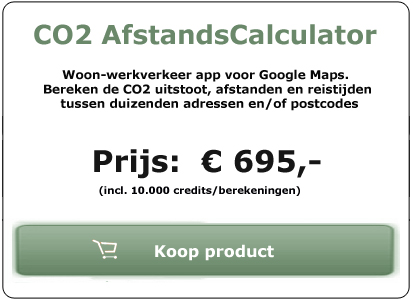 CO2 AfstandsCalculator