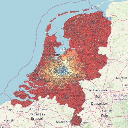 ReistijdenKaart PC4
